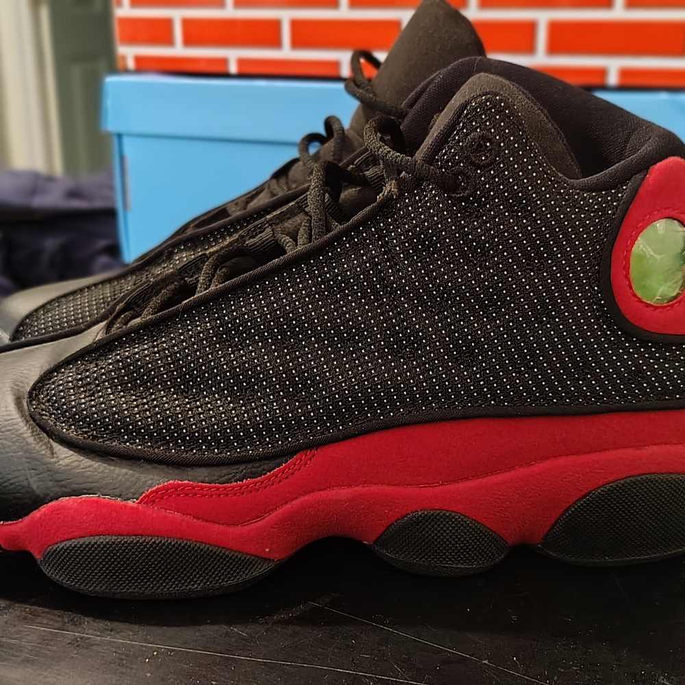 Black and Red Athletic Sneakers